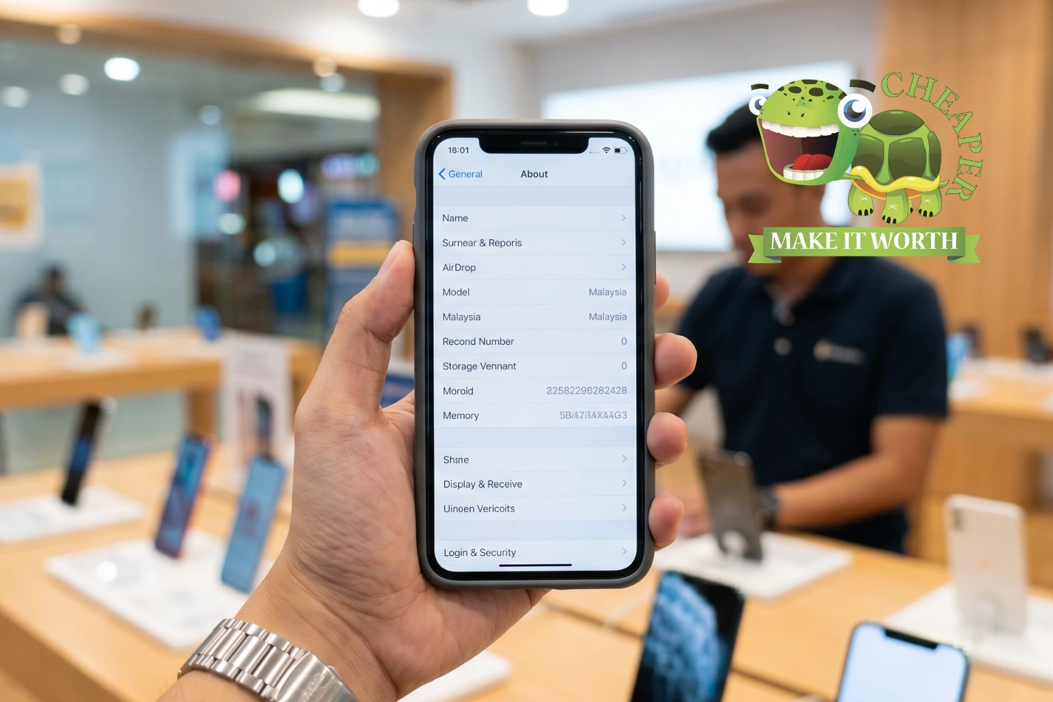 how to check original iPhone before buying in Malaysia